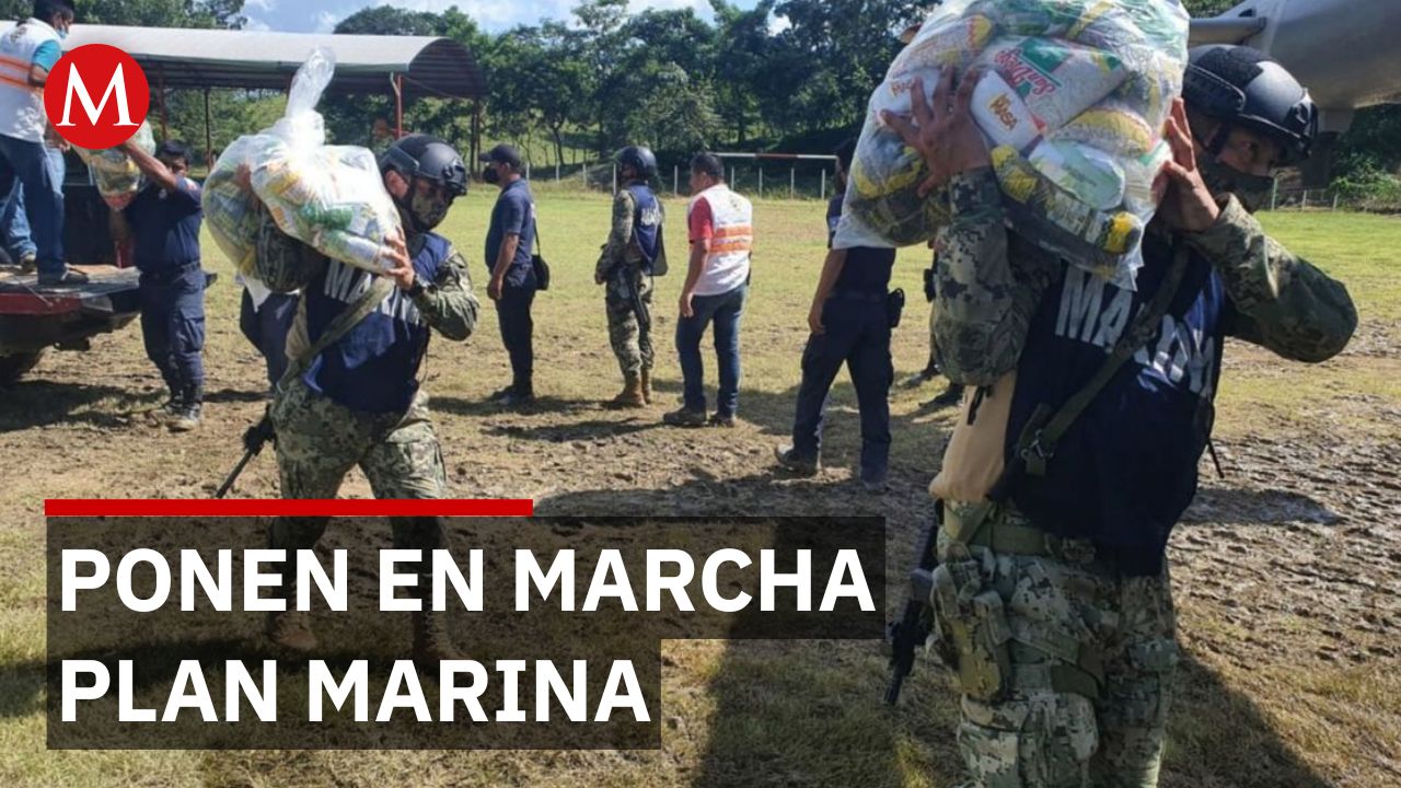 Marina activa plan de emergencia por temporada de lluvias en el país