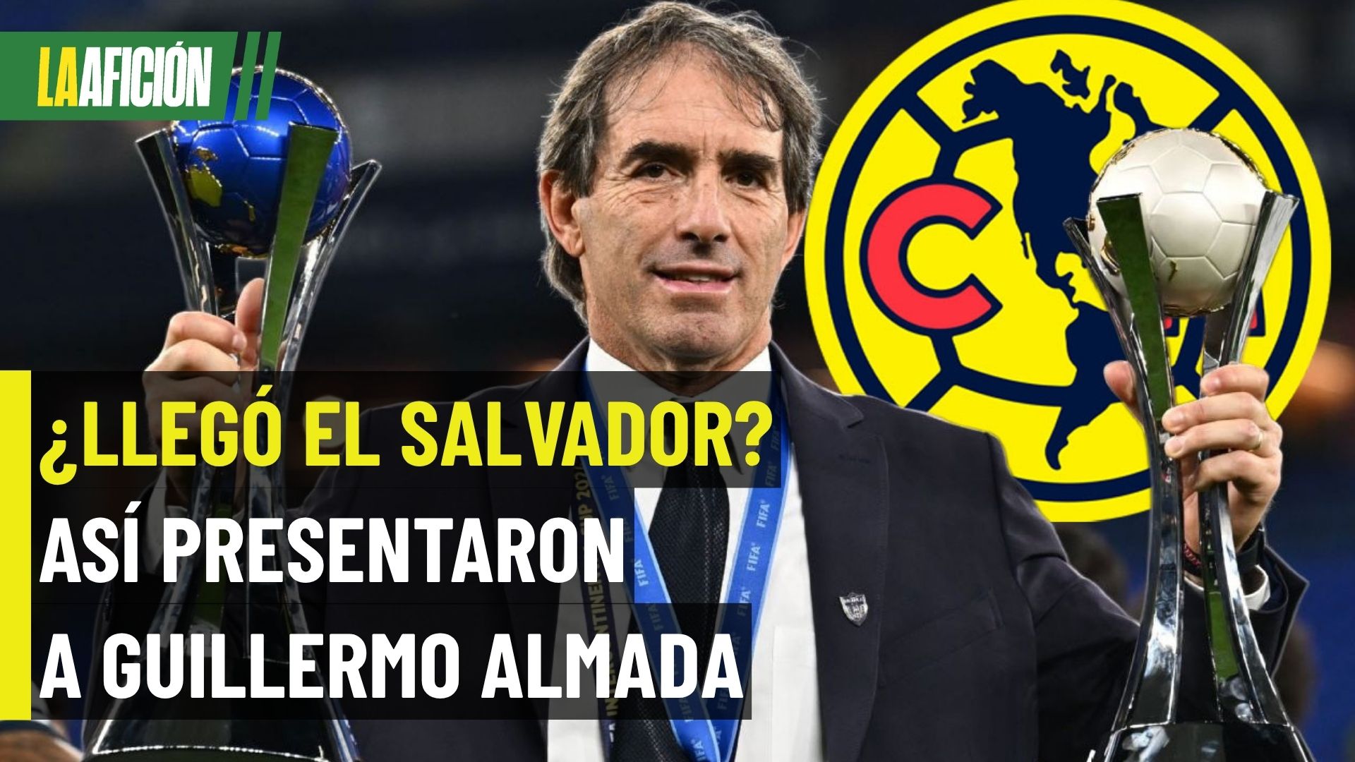 ¡Oficial! América anuncia a Guillermo Almada como su nuevo técnico