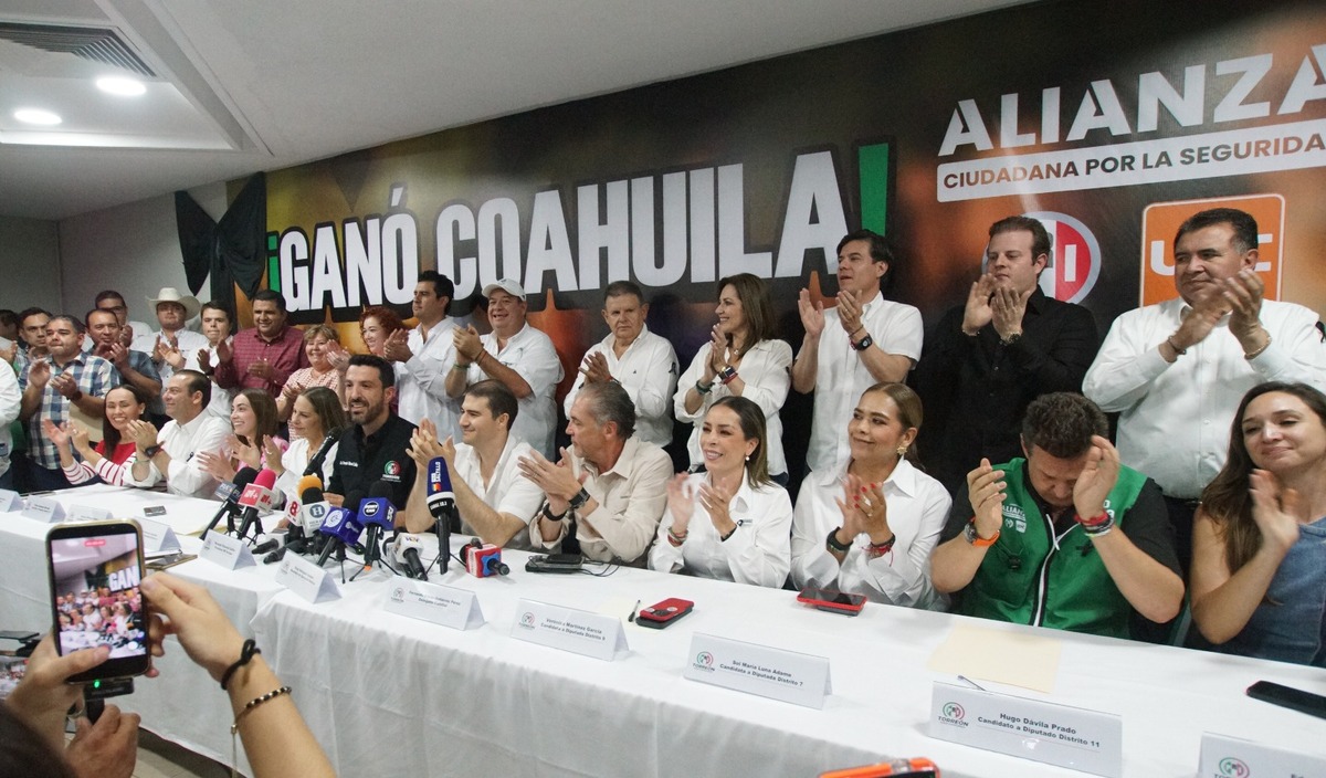 PREP confirma triunfo total de PRI-UDC en los 16 distritos de Coahuila.| Roberto Amaya