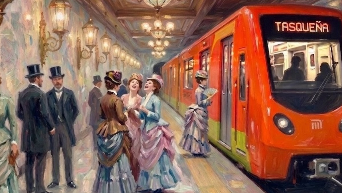 La remodelación del Metro ha generado muchos memes y dinámicas. | Foto: @INBMemes con IA