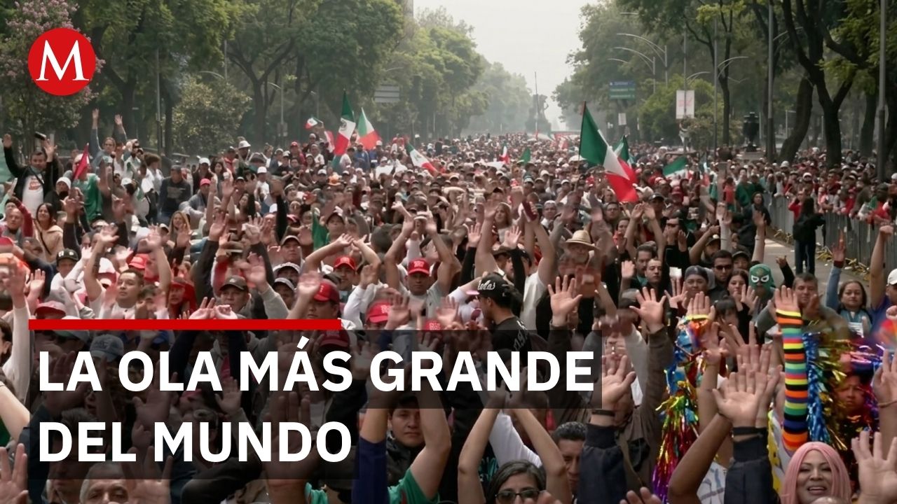 Rompieron récord Guinness con la ola más grande del mundo en Ciudad de México