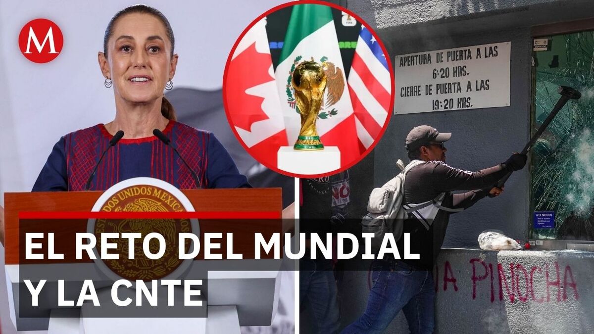 Sheinbaum garantiza el Mundial pese a CNTE: "No habrá represión"