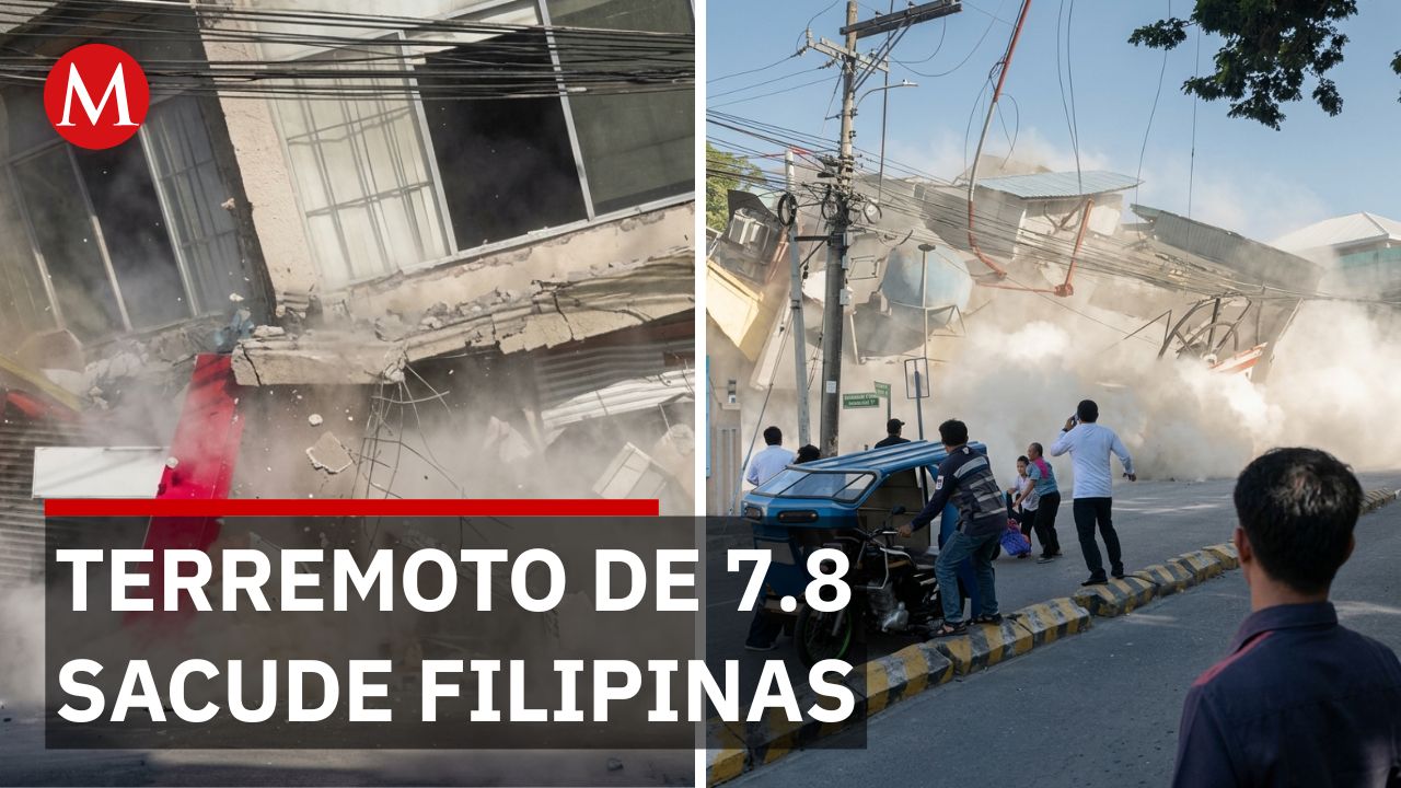 Terremoto de 7.8 grados en Filipinas: deslizamientos sepultan viviendas y dejan 32 muertos