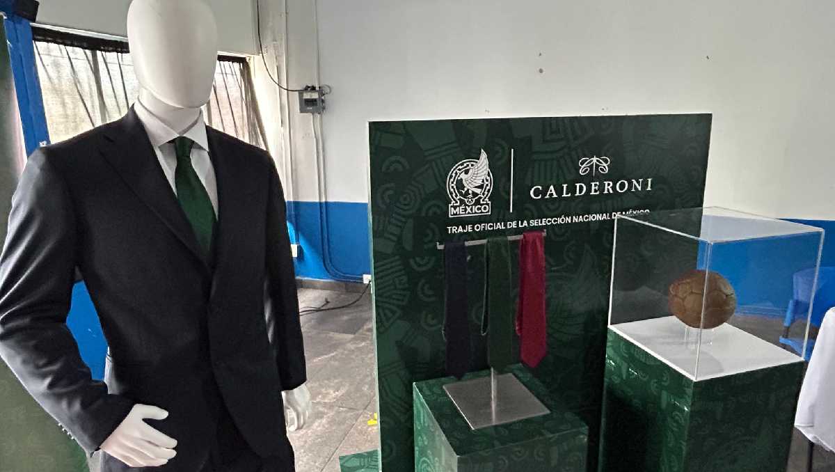 El traje para el TRI es la síntesis perfecta de elegancia y comodidad. | Foto: Monserrat Mata