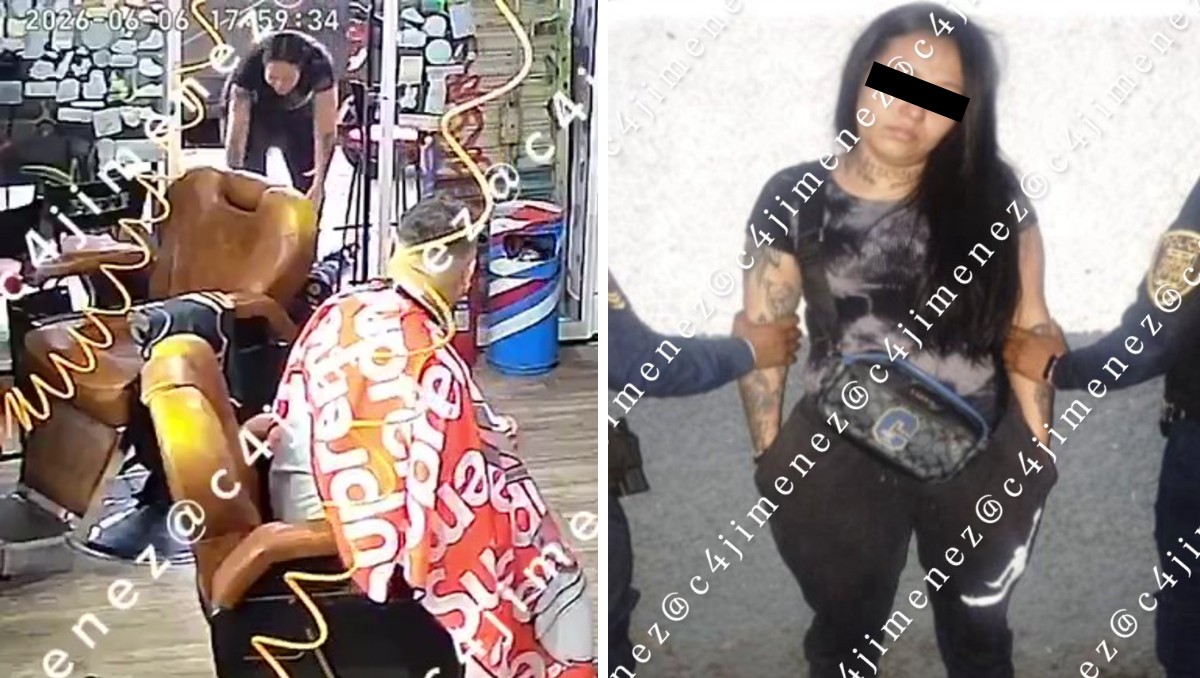 Aislinn Yamilé le quitó el arma a su novio, de la Unión Tepito, mientras agonizaba en la GAM. | Foto: Carlos Jiménez