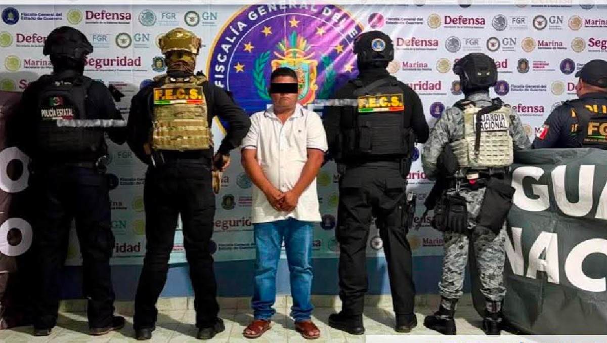 Celso ‘N’ es detenido por secuestro agravado en Tlapa de Comonfort. | Especial