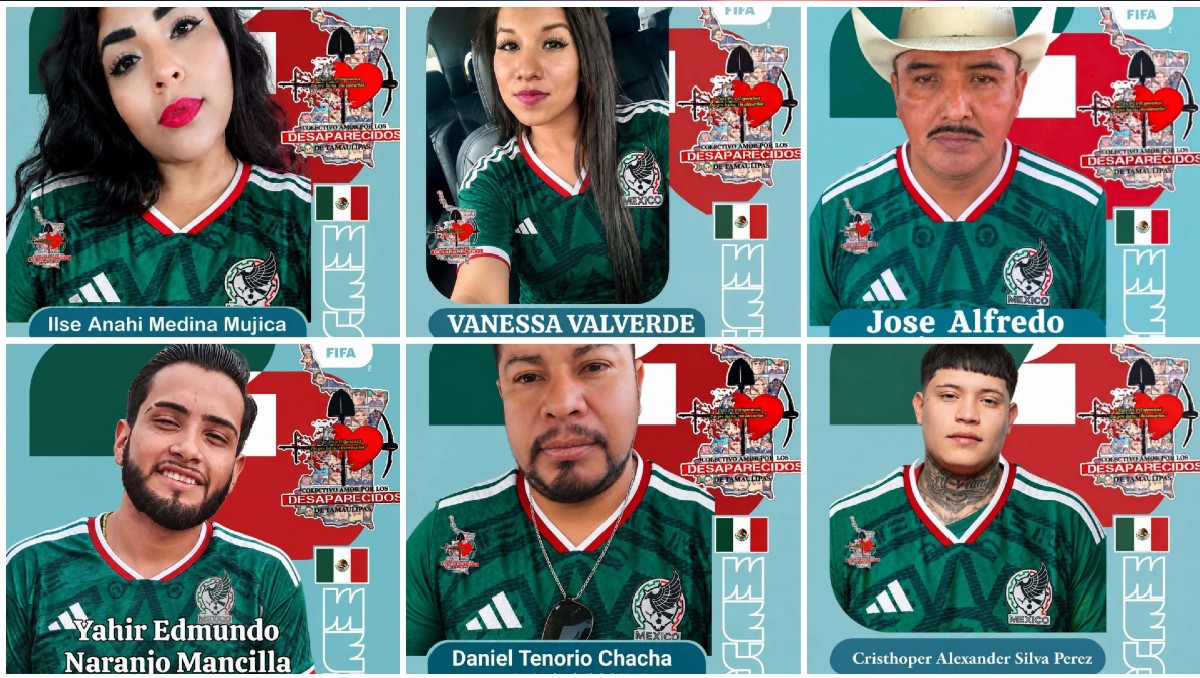 Colectivos de Tamaulipas usan el Mundial 2026 para visibilizar la crisis de desapariciones en México