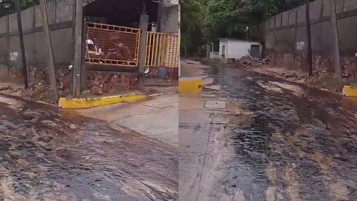 El derrame ocurrió en la colonia Jesús Rasgado. | Especial