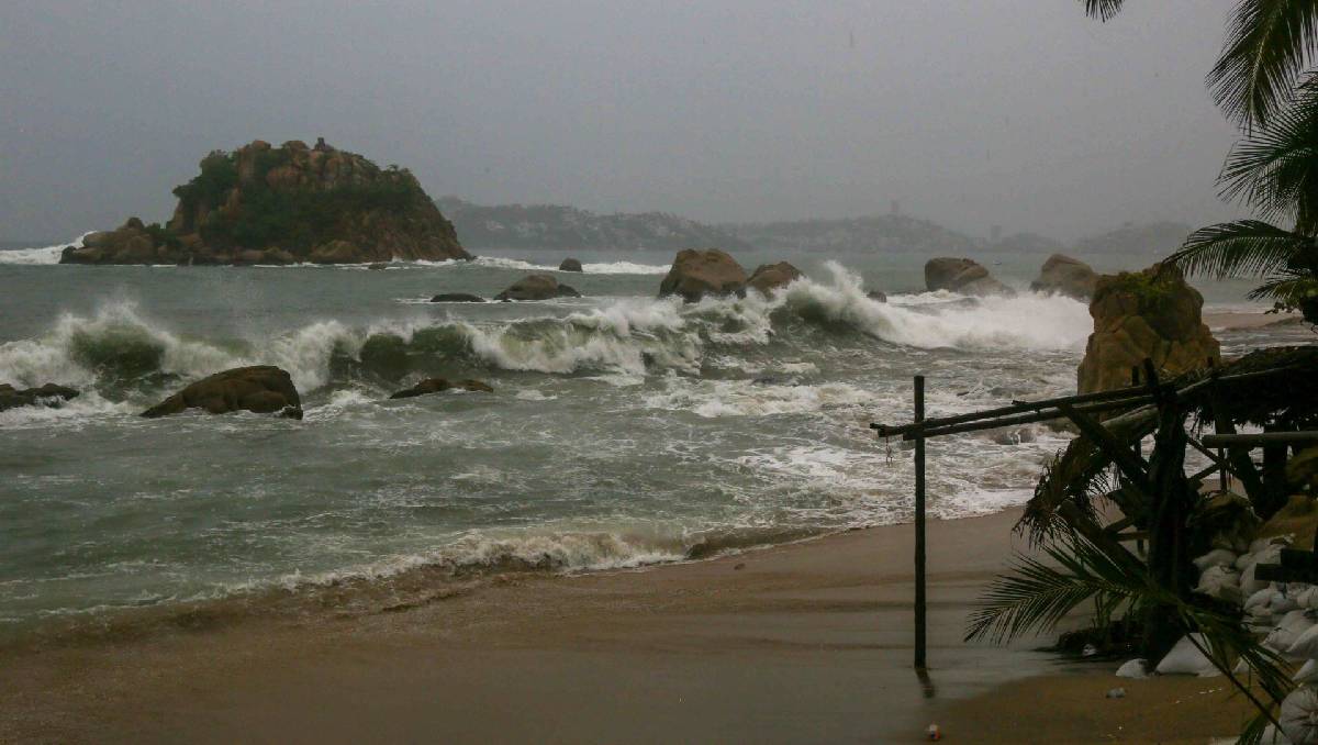 Este día se intensificó la tormenta tropical. | Cuartoscuro