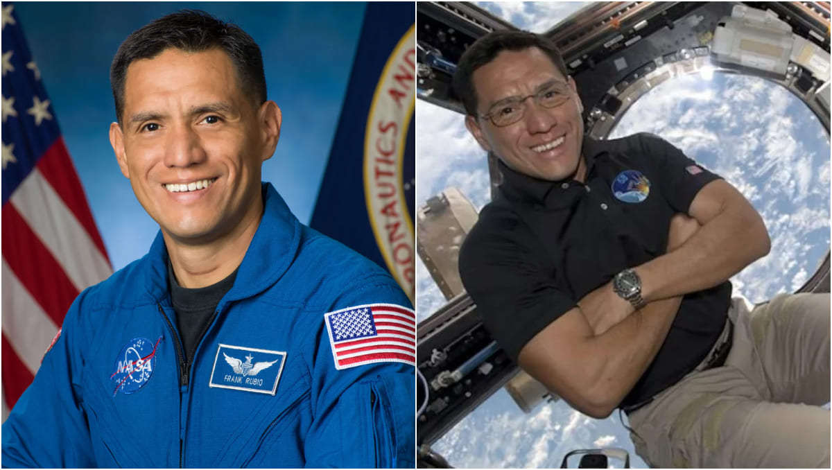 Frank Rubio es uno de los dos especialistas de la misión Artemis III | NASA