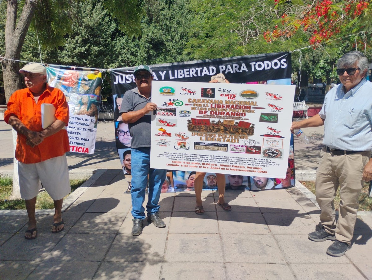Frente Unido de Pueblos se suma a movilización nacional de la CNTE.| Rolando Riestra.