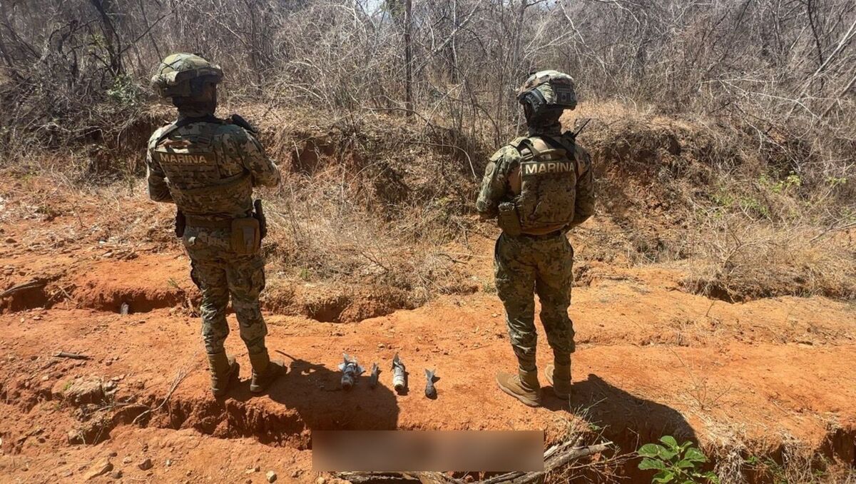 Las fuerzas federales se desplegaron en un campamento del crimen organizado.