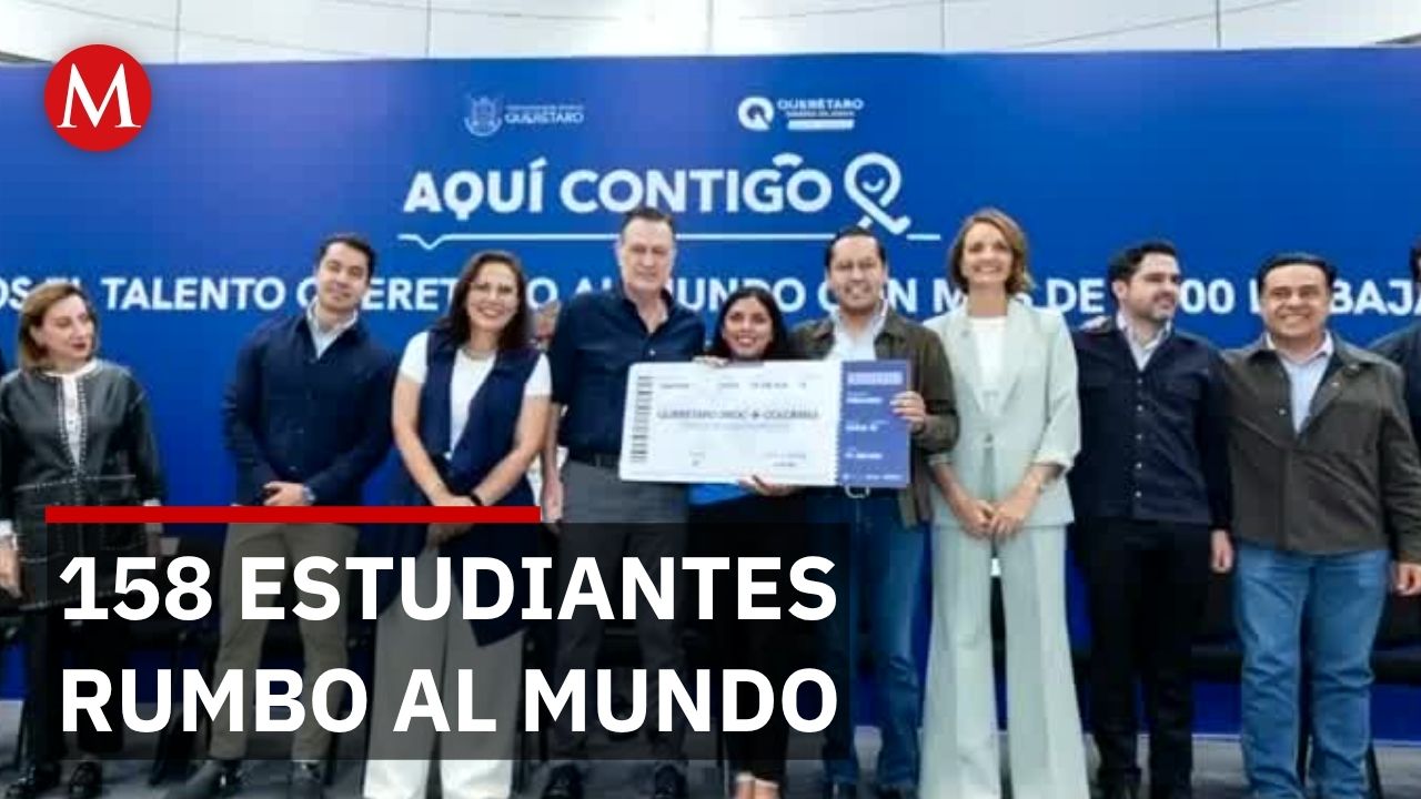 Gobernador Curi González impulsa movilidad internacional para 158 estudiantes queretanos