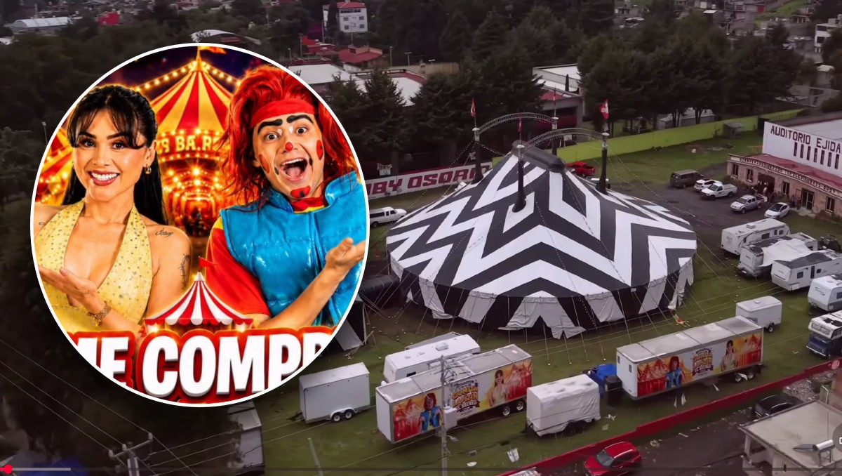 Gomita y Lapizin anunciaron la apertura de su circo en Iztapalapa. | FOTO: Gomita y Lapizin