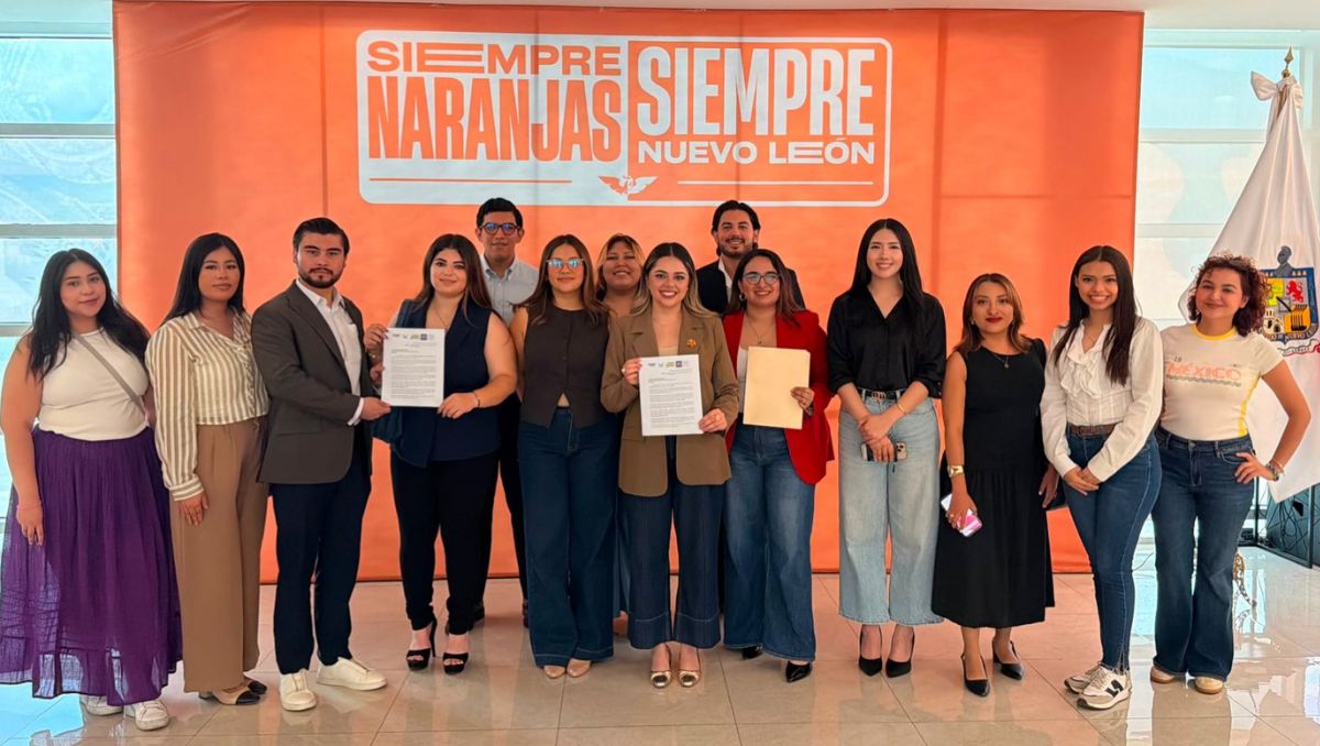 El grupo de jóvenes buscan impulsar una reforma para reducir la edad para gobernar en NL. | Especial