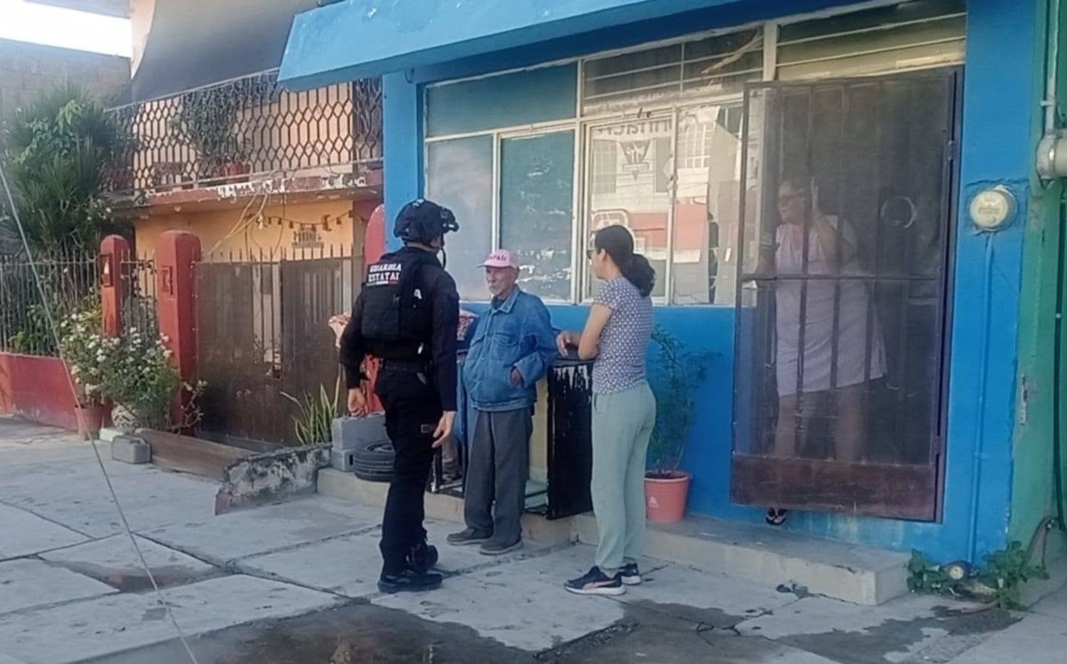 El hombre de 84 años se encontraba desorientado en la colonia Lázaro Cárdenas. | Fb; SSPT