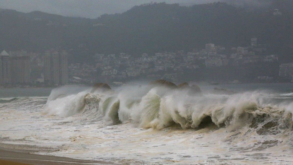 La tormenta tropical tocó tierra hoy. | Cuartoscuro