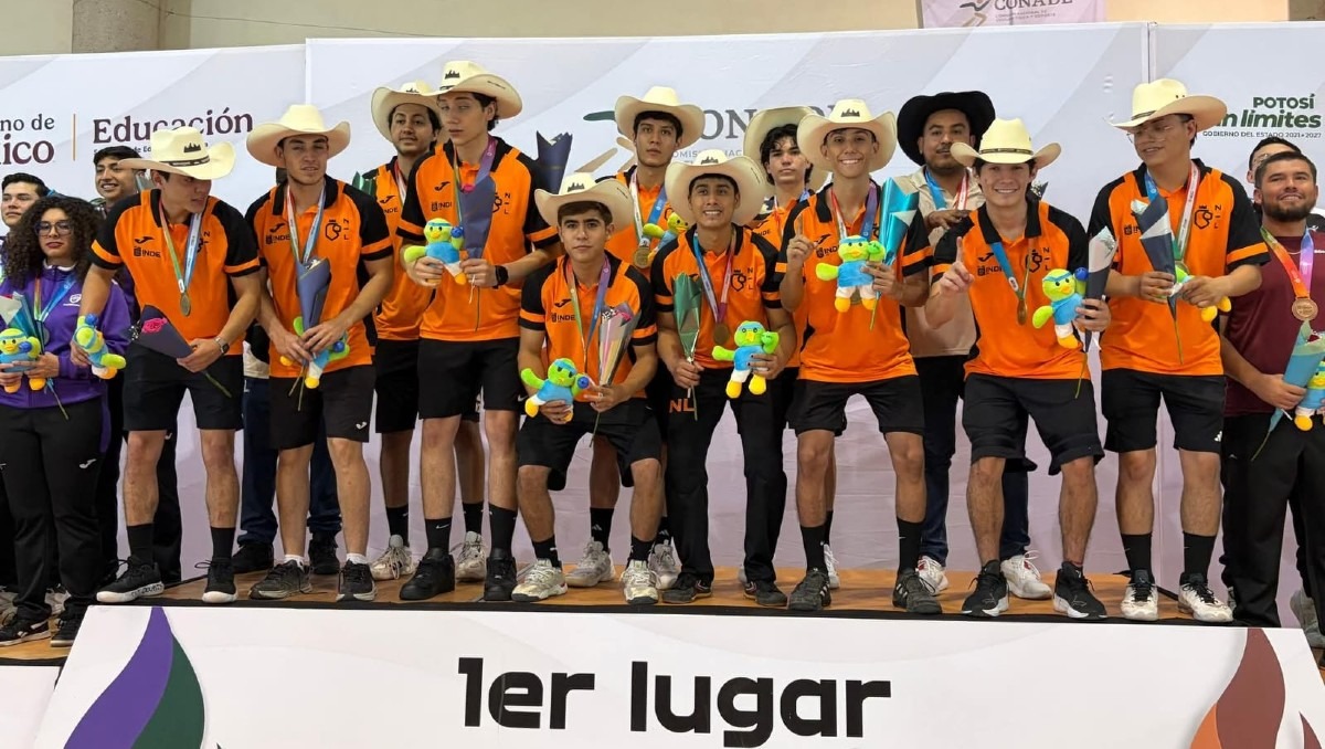 Nuevo León se queda con el segundo lugar en la Olimpiada Nacional (cortesía INDE NL)