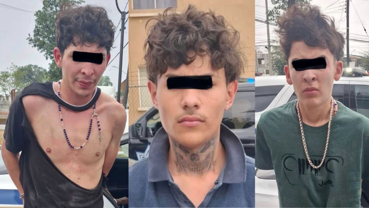 Los tres fueron puestos a disposición del Ministerio Público | Especial