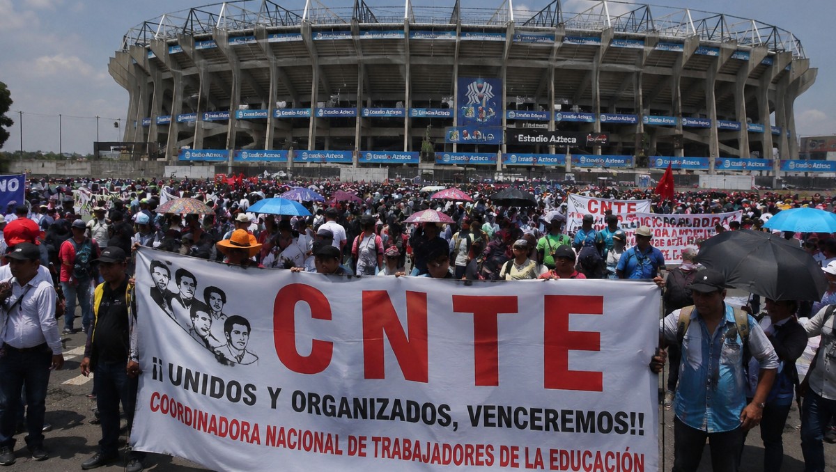 Marchas de la CNTE hoy 9 de junio | IA DISCOVER