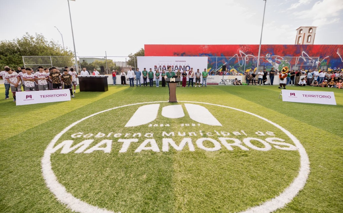 Matamoros fortalece espacios públicos mientras impulsa la innovación juvenil. | Cortesía: Ayuntamiento de Matamoros