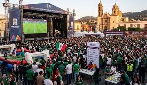 El Estado de México tendrá eventos relacionados con el Mundial 2026. | Foto: Generada con IA