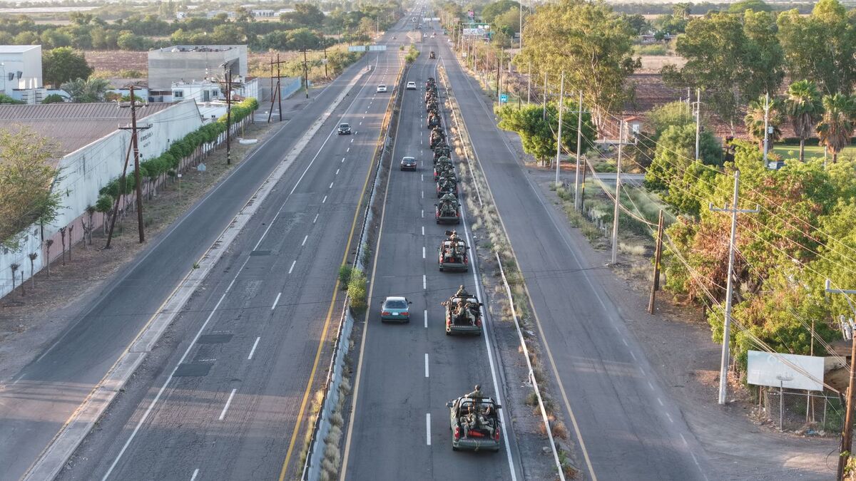 Militares llegan a Culiacán Sinaloa