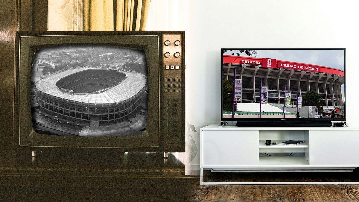 El Mundial de 1970 fue el primero transmitido en televisión a color. | Diseño: Samantha Martínez
