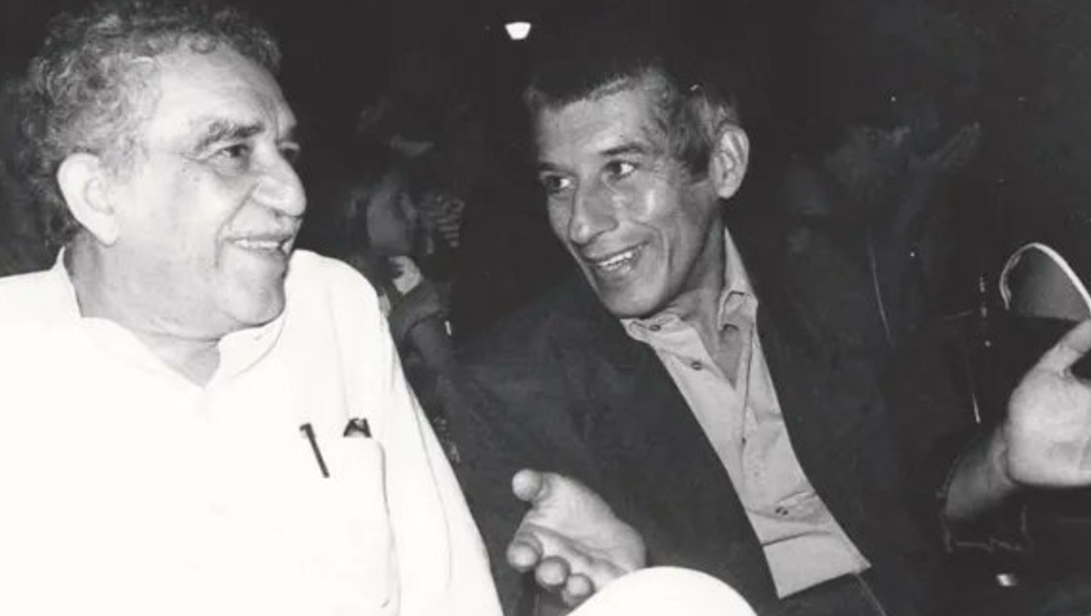 Orlando Senna junto a 'Gabo'. | Especial