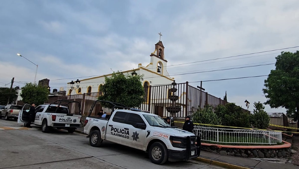 Parroquia de Nuestra Señora de Guadalupe en Tlajomulco fue víctima de la delincuencia (Juan Carlos Munguía)