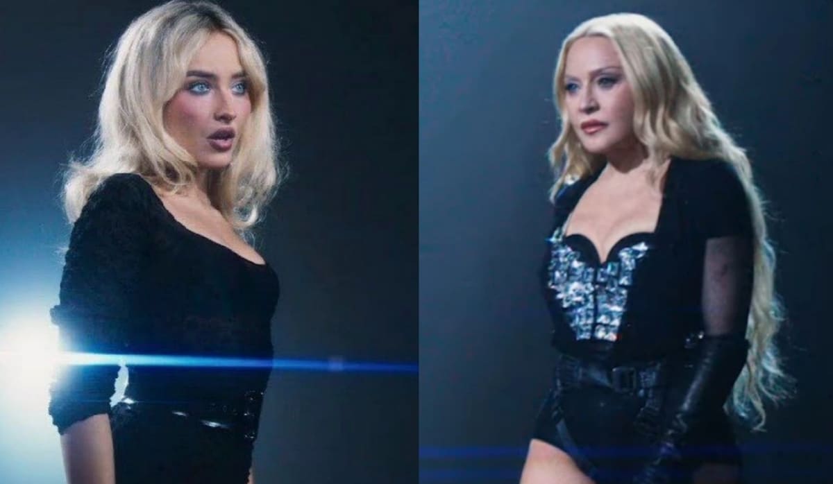 Sabrina Carpenter y Madonna en Confessions II - The Film (Foto: Especial)