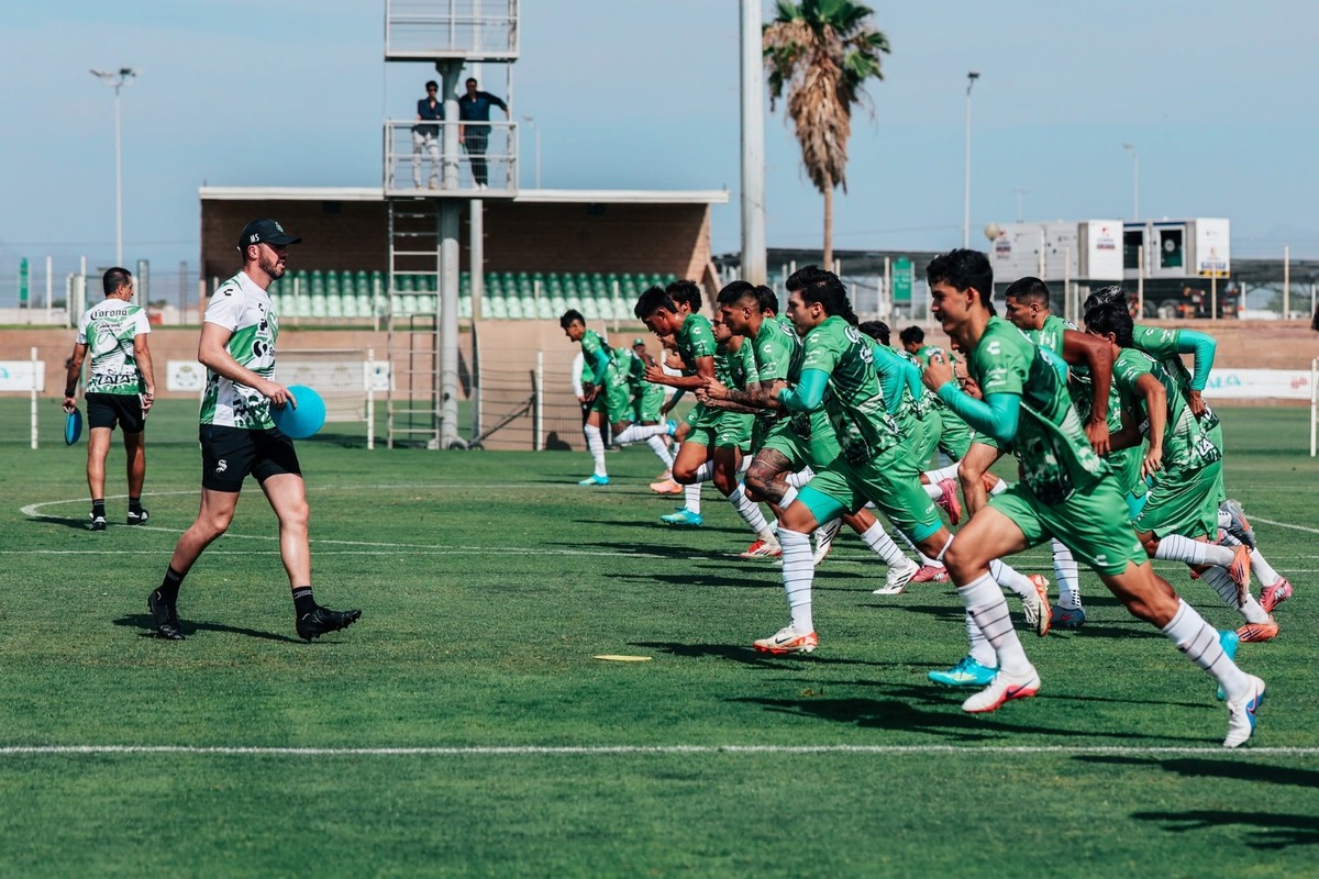 Santos Laguna afina detalles físicos y tácticos antes de viajar a Baltimore. | Especial