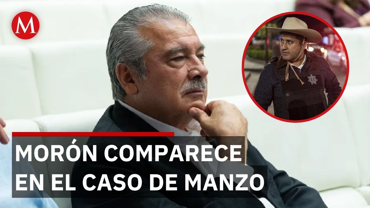 Senador Raúl Morón comparece como testigo en caso de homicidio de Carlos Manso en Michoacán