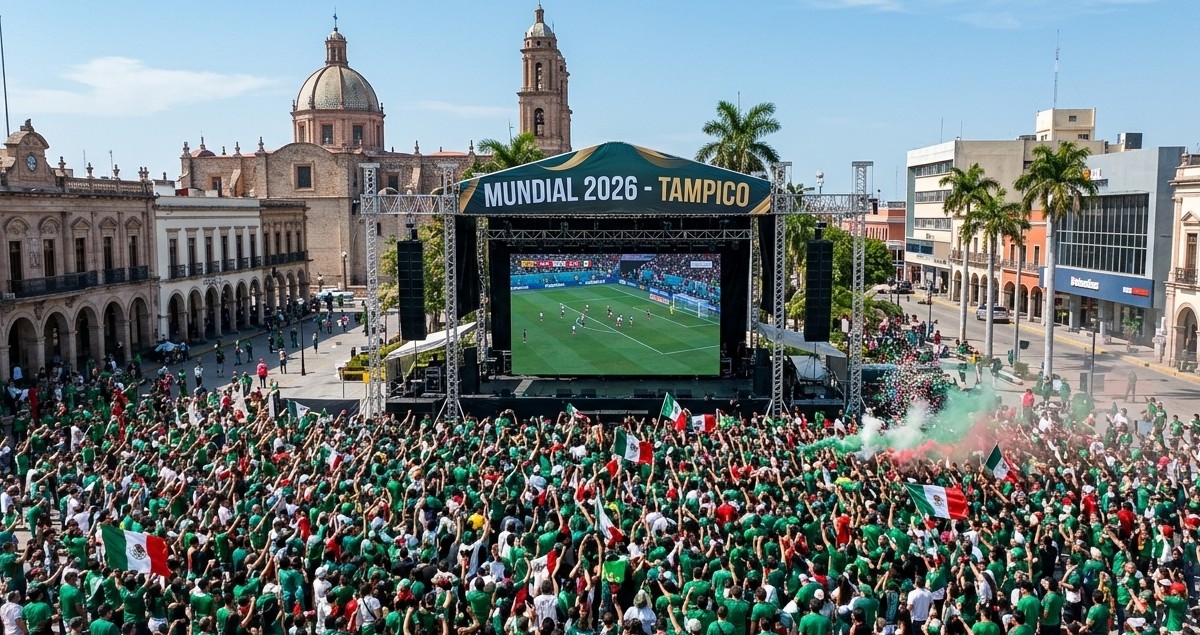 Tampico contará con transmisiones y eventos con temática del mundial | ChatGpt