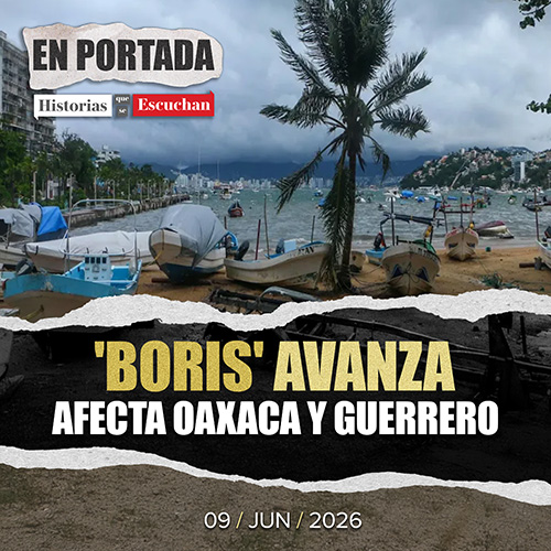 Tormenta tropical 'Boris' deja afectaciones en México mientras hay alerta por 'Cristina'