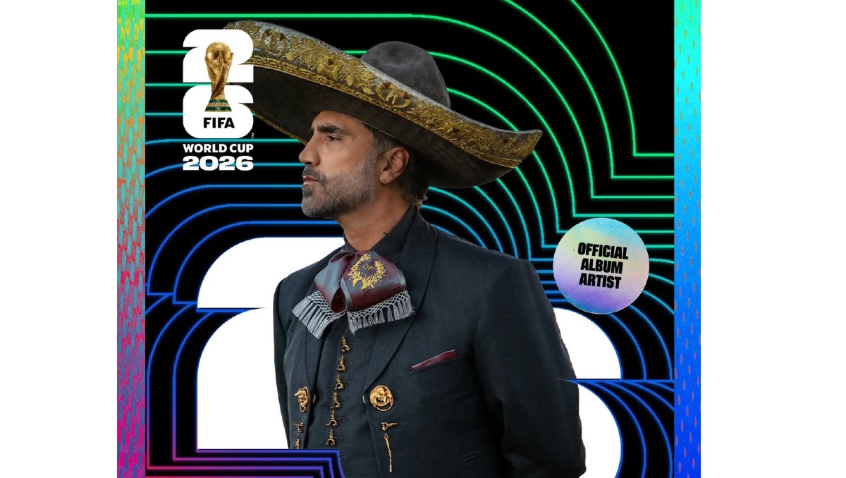 Alejandro Fernández: Así cantó el Himno Nacional en el Mundial 2026. | FOTO: Alejandro Fernández