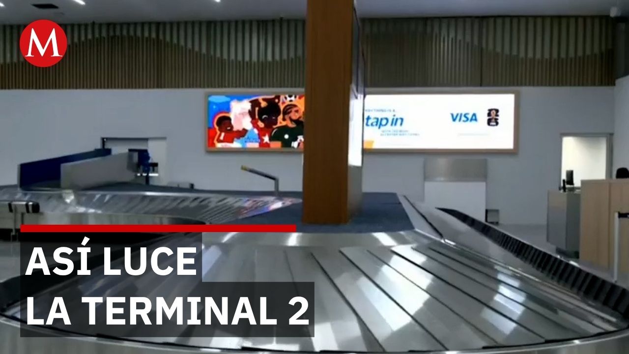 Así se renovó la Terminal 2 del AICM rumbo al Mundial