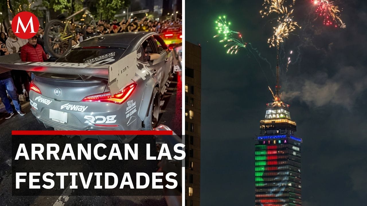 100 autos de lujo desfilaron en CdMx mientras miles quedaron fuera del evento exclusivo