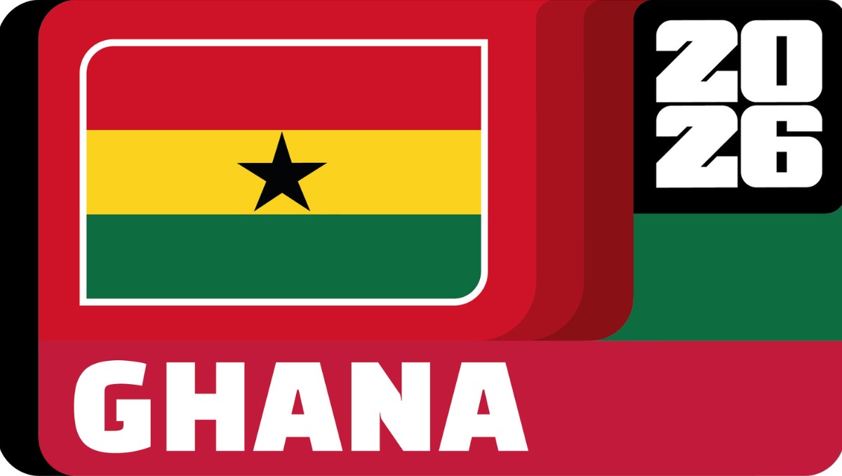 La bandera de las Estrellas Negras, la Selección de Ghana en el Mundial 2026 (La Afición)