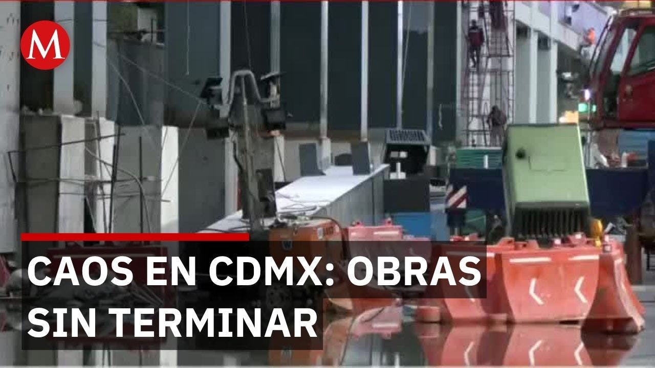 Caos en CDMX: línea 2 del metro sin señalización y aeropuerto con socavones antes del Mundial