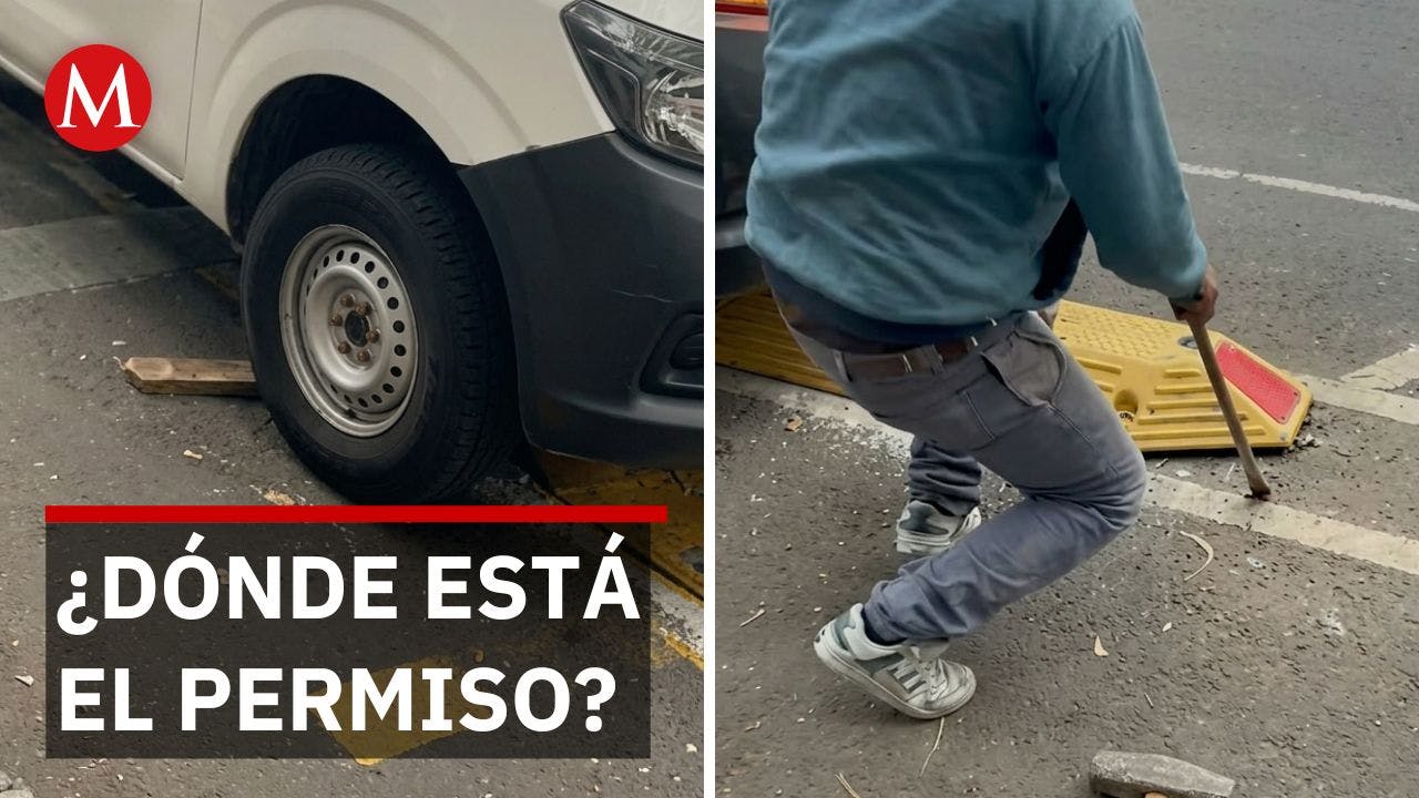 Ciudadana confronta a comerciantes que alegan permiso para remover ciclovía sin poder probarlo