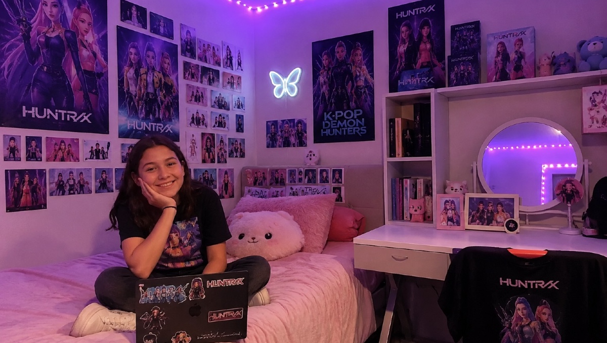 Cómo decorar cuarto inspirado en Las Guerreras K-pop sin gastar mucho