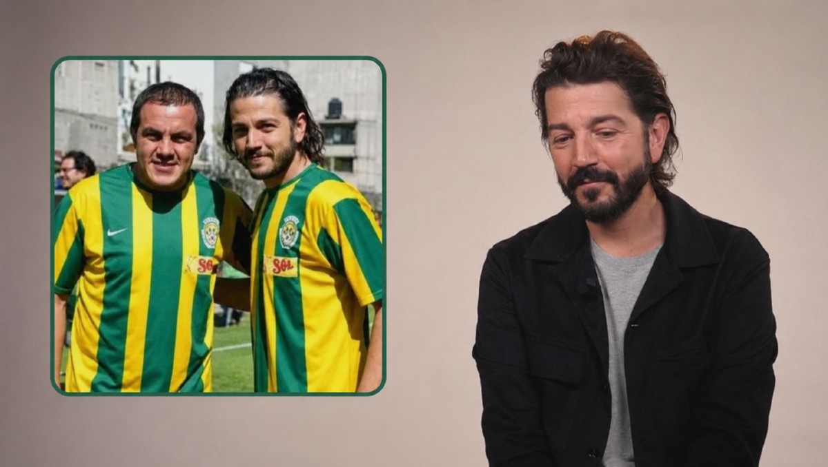Diego recordó este momento con El Escorpión Dorado. | Especial