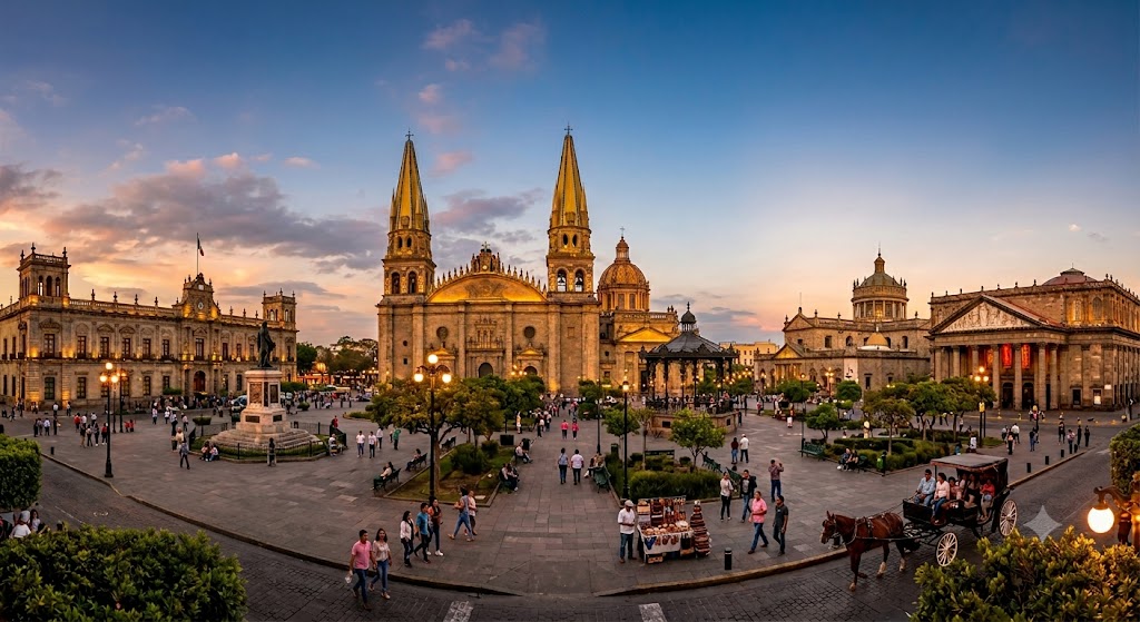 Esto puedes hacer en el centro de Guadalajara. (Milenio IA)