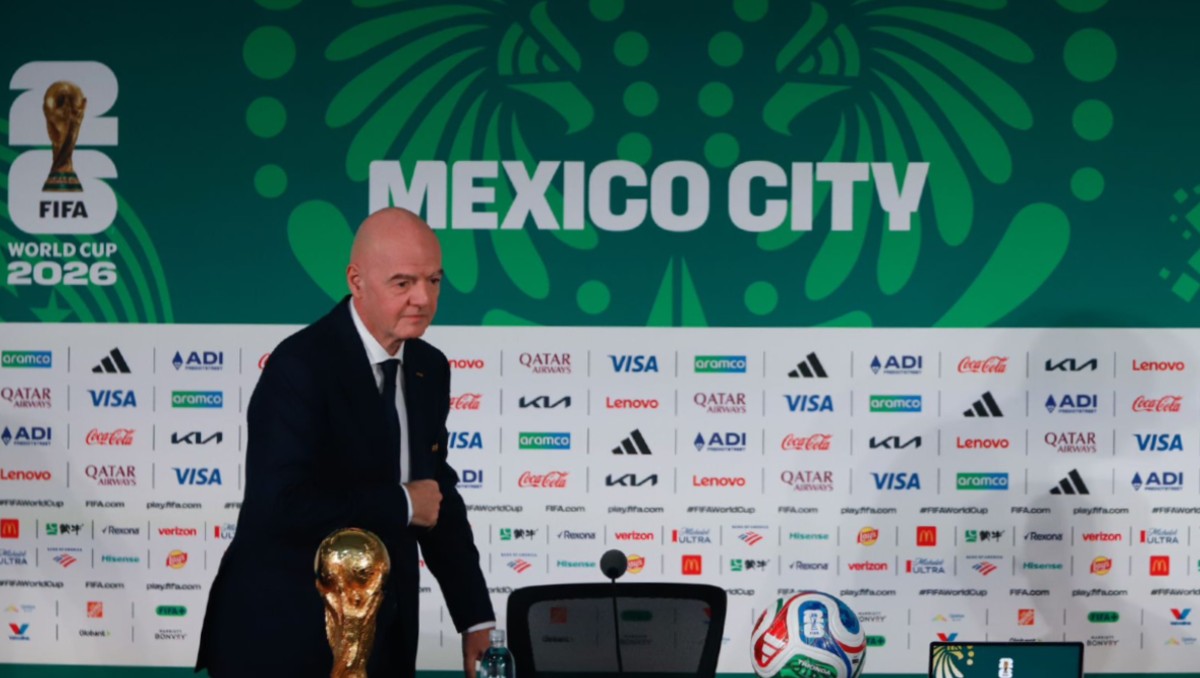 Gianni Infantino agradece a Claudia Sheinbaum por la organización del Mundial en México (Ariana Pérez)