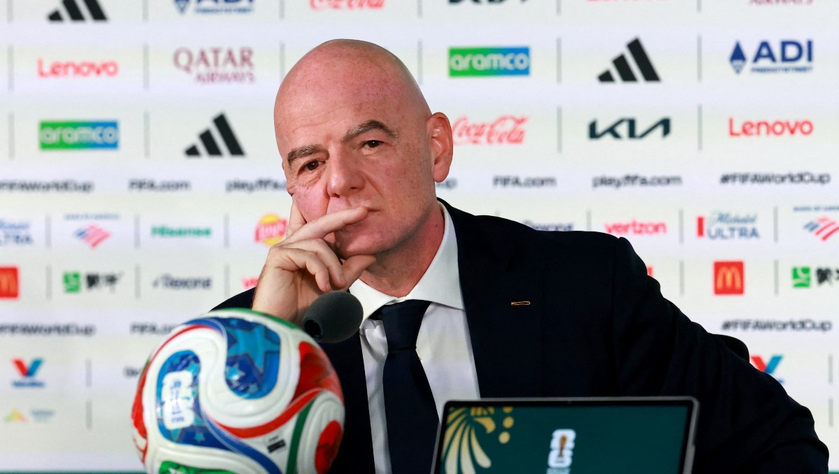 Gianni Infantino asegura estar "feliz de ver a Irán" en el Mundial (Reuters)