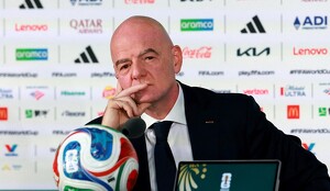 El presidente de la FIFA, Gianni Infantino asegura estar "feliz de ver a Irán" en el Mundial.