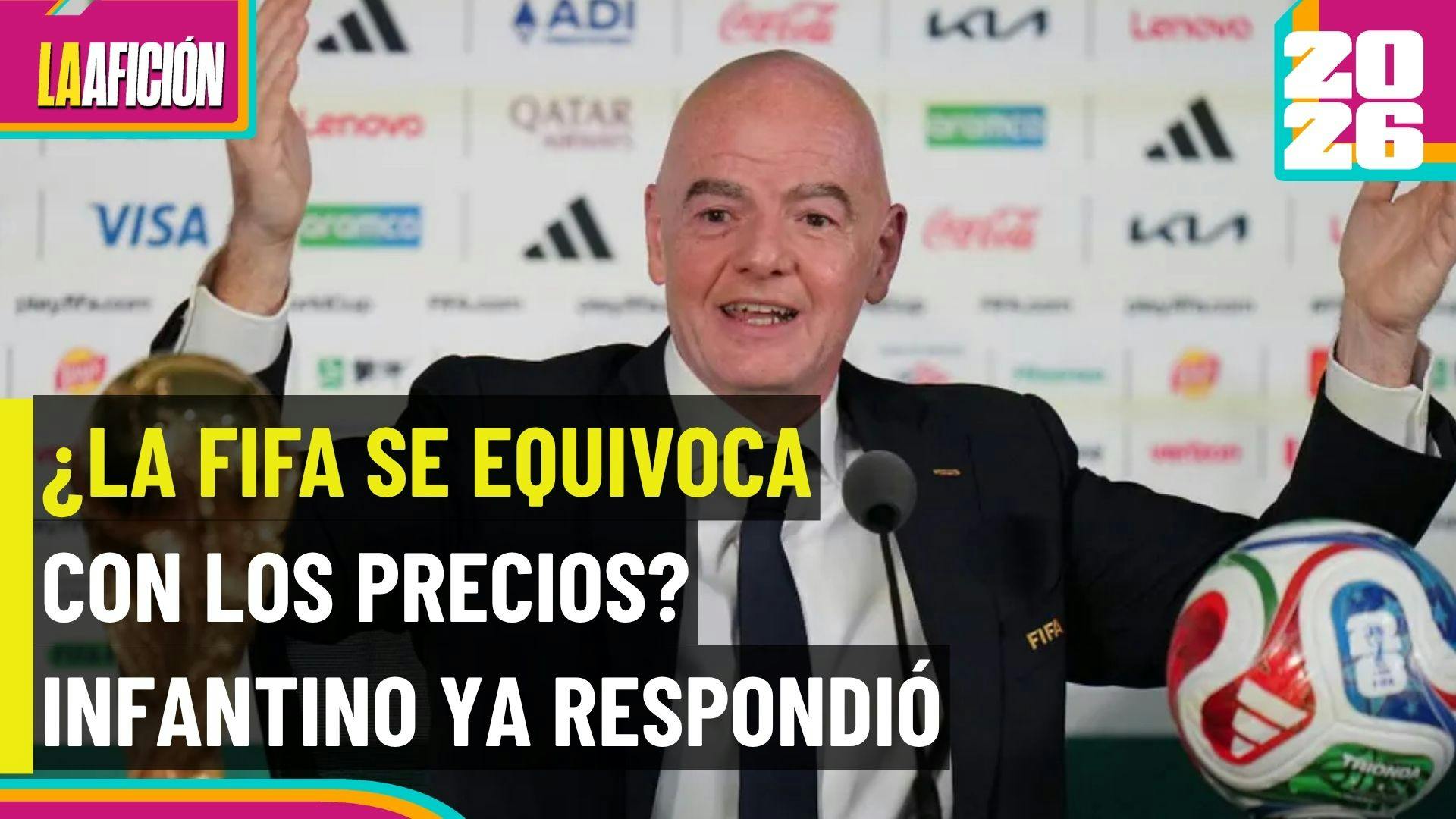 Gianni Infantino responde a críticas por boletos del Mundial