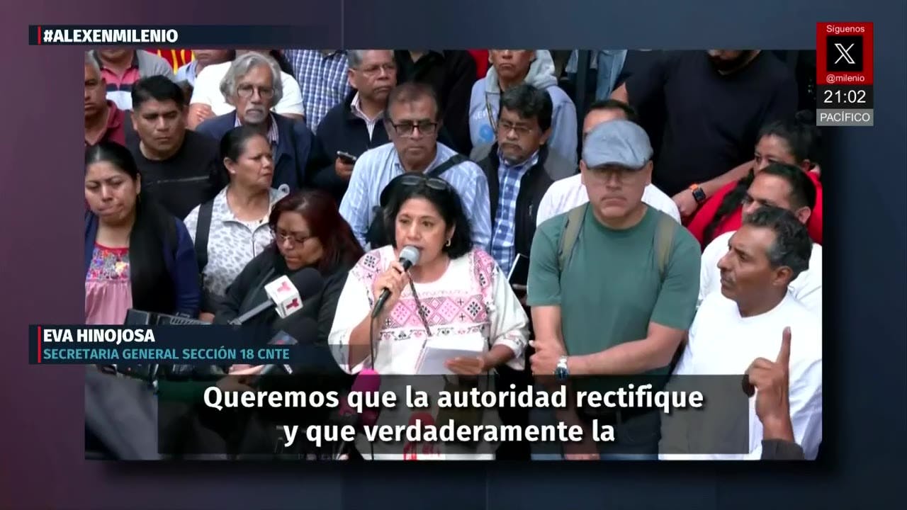 Gobierno ofrece soluciones a maestros pero rechaza eliminar la reforma que los afecta