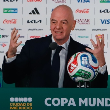 Estadio Ciudad de México está a punto de celebrar su tercera Copa del Mundo, y el presidente de la FIFA, Gianni Infantino reconoció la magia del recinto.